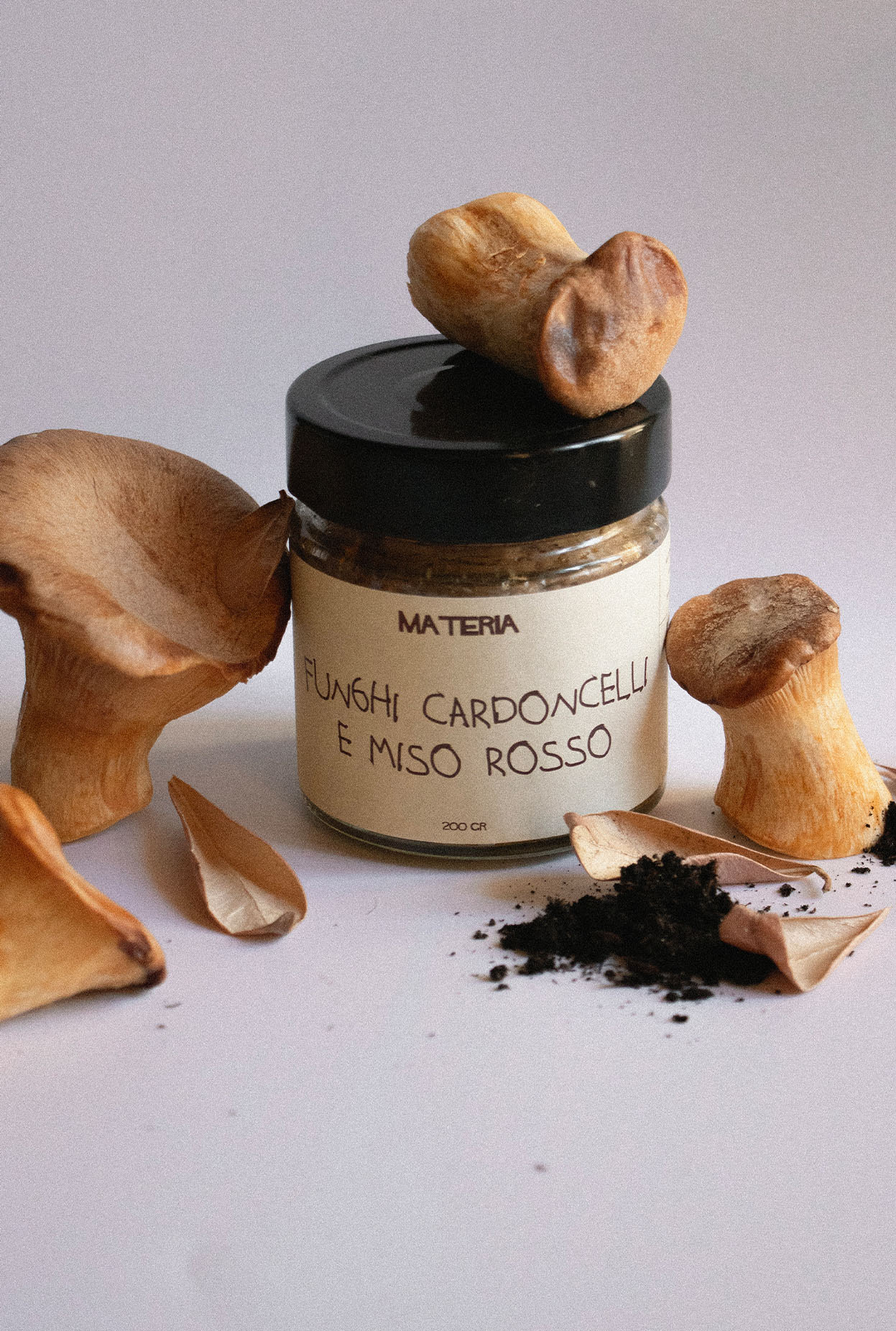 Patè di Funghi Cardoncelli e Miso Rosso